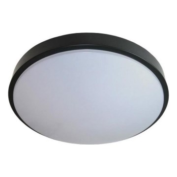 LED taklampa WILTON LED/24W/230V 4000K diameter 38 cm svart
