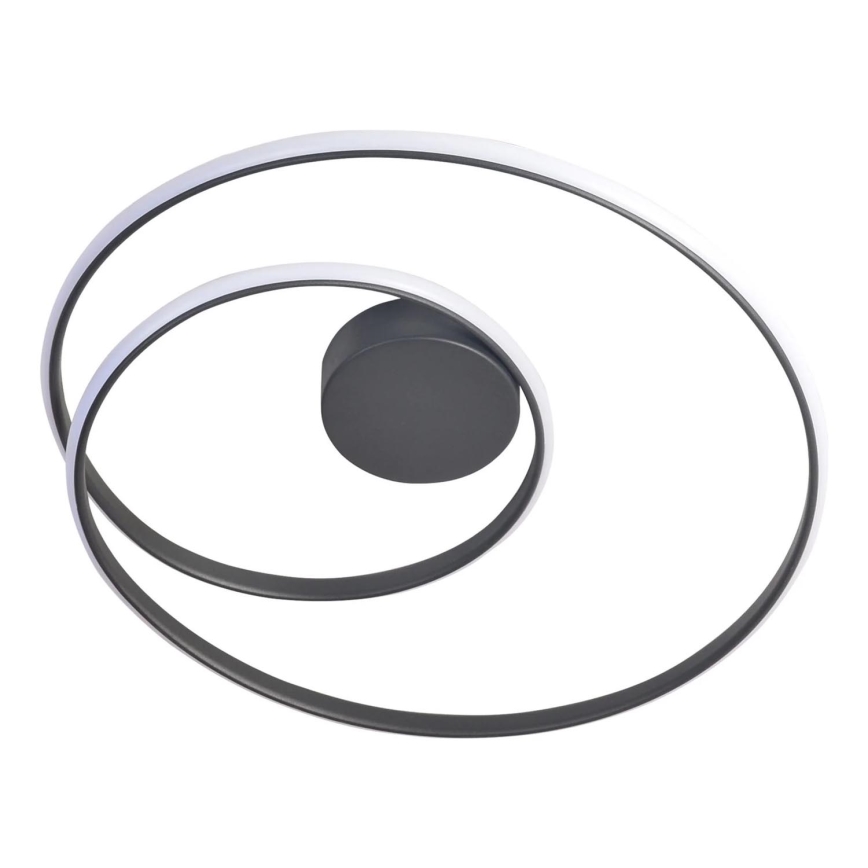 LED taklampa ZEFIRA LED/40W/230V 4000K diameter 50 cm antracit
