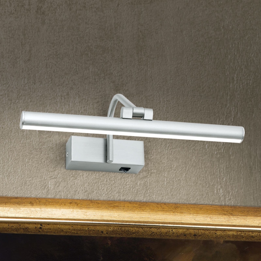 LED tavelbelysning PORTRAIT LED/6W/230V 30 cm matt krom