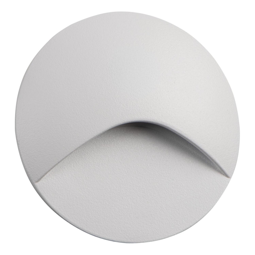 LED-trapparmatur EXIN LED/2,5W/230V 3000K IP65 vit rund