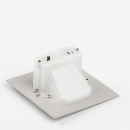 LED-trapparmatur med rörelse- och skymningssensor, 1,5 W, 230 V, 3000/4000/6500 K, svart