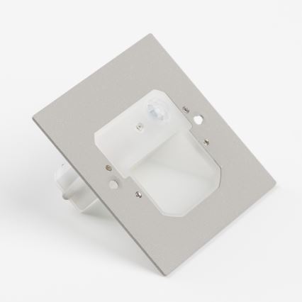 LED-trapparmatur med rörelse- och skymningssensor, 1,5 W, 230 V, 3000/4000/6500 K, svart