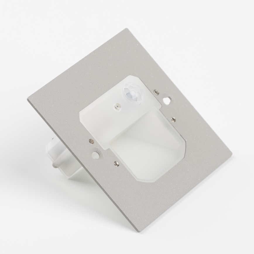 LED trapparmatur med rörelse- och skymningssensor LED/1,5W/230V 3000/4000/6500K antracit