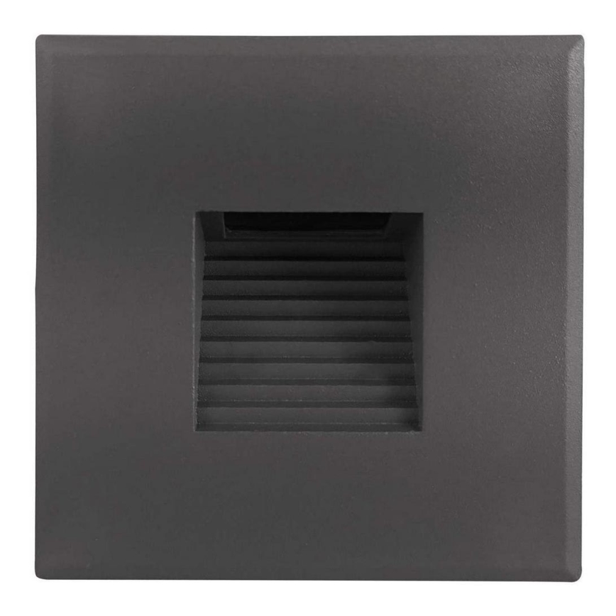 LED trappbelysning för utomhusbruk DECENTLY LED/1,5W/230V 3000/4000/6000K IP44 antracit