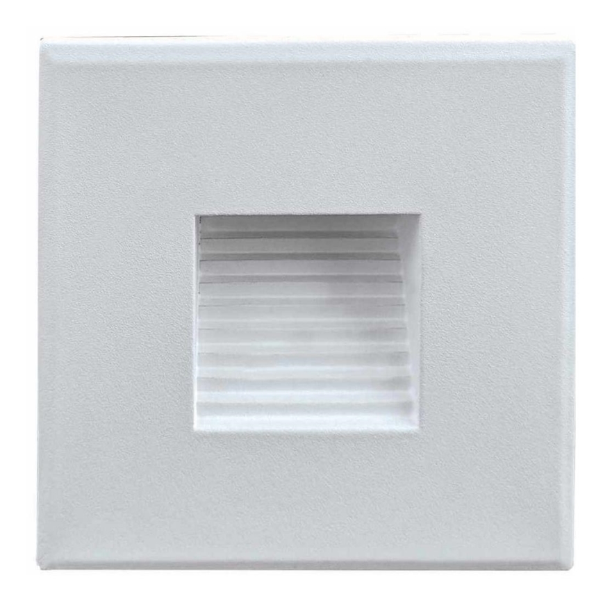 LED trappbelysning för utomhusbruk DECENTLY LED/1,5W/230V 3000/4000/6000K IP44 vit