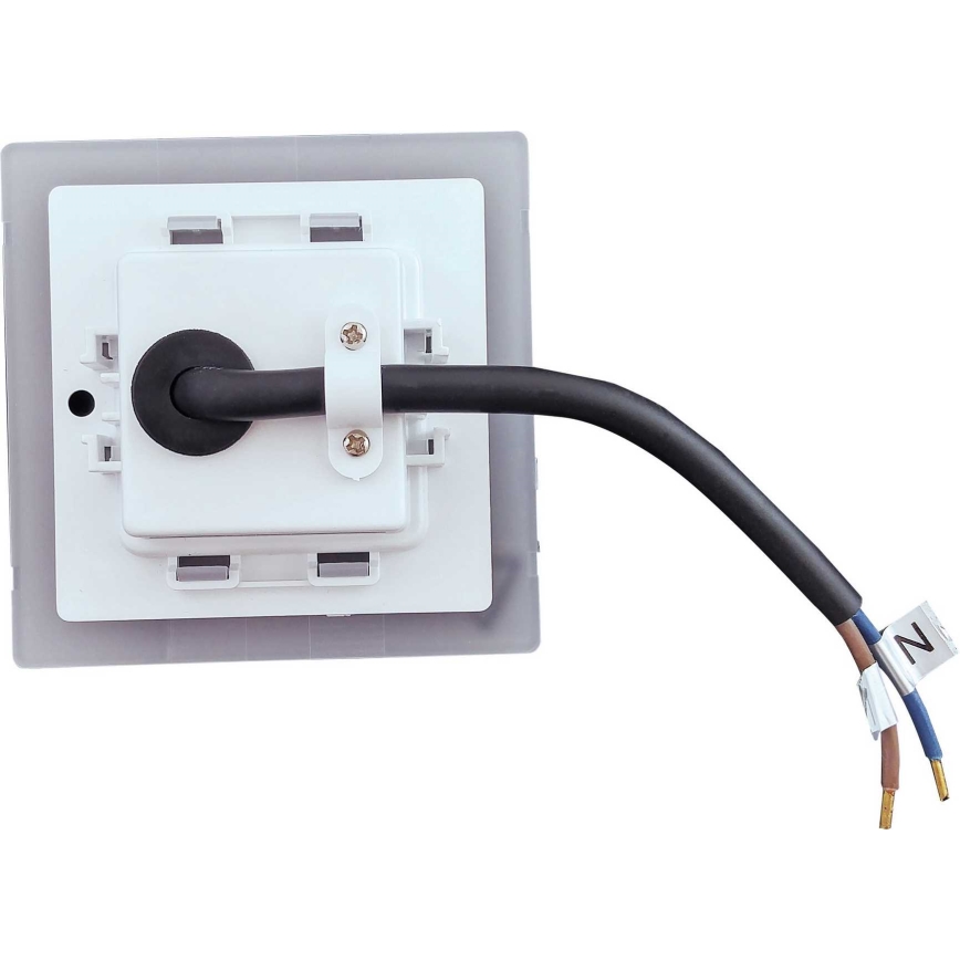 LED trappbelysning för utomhusbruk DECENTLY LED/2,5W/230V 4000K IP44 svart