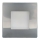 LED trappbelysning för utomhusbruk LED/1,7W/230V 2700K IP44 skinande krom