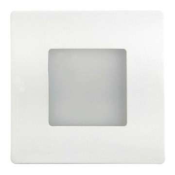 LED Trappbelysning för utomhusbruk LED/1,7W/230V 2700K IP44 vit