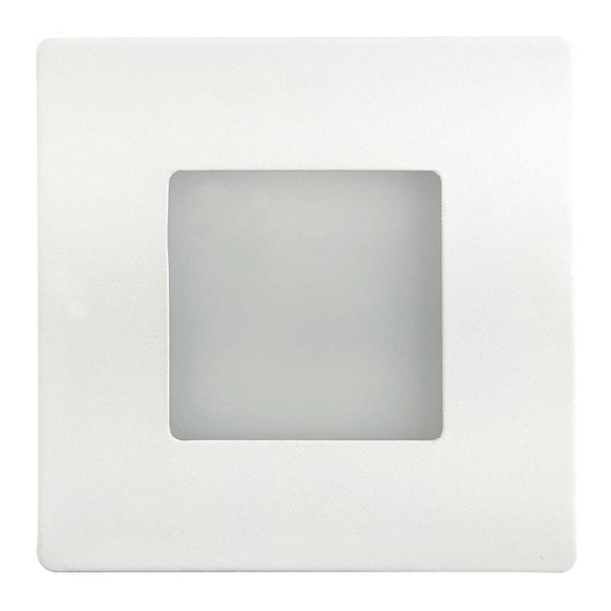 LED Trappbelysning för utomhusbruk LED/1,7W/230V 2700K IP44 vit