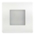 LED Trappbelysning för utomhusbruk LED/1,7W/230V 2700K IP44 vit