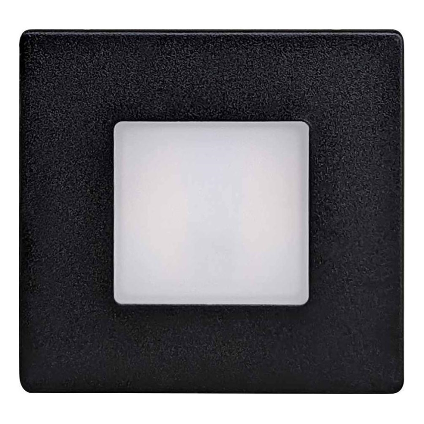 LED trappbelysning för utomhusbruk LED/1,7W/230V 3000/4000/6000K IP54 svart
