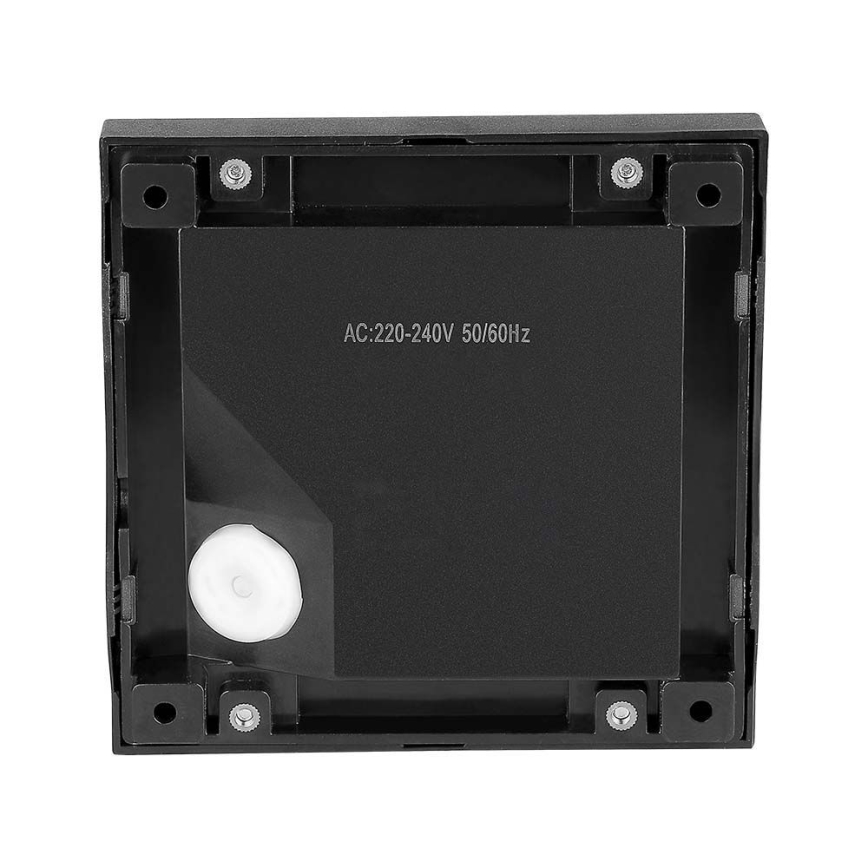LED trappbelysning för utomhusbruk LED/2W/230V IP65 3000K svart
