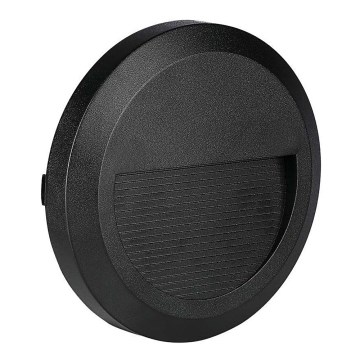 LED trappbelysning för utomhusbruk LED/2W/230V IP65 4000K svart