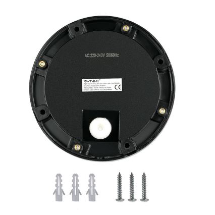 LED trappbelysning för utomhusbruk LED/2W/230V IP65 4000K svart