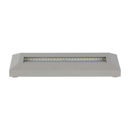 LED trappbelysning för utomhusbruk LED/3W/230V 4000K IP65 grå