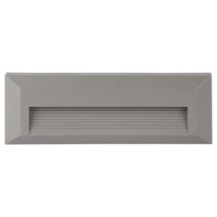 LED trappbelysning för utomhusbruk LED/3W/230V 4000K IP65 grå