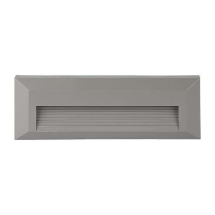 LED trappbelysning för utomhusbruk LED/3W/230V IP65 3000K grå
