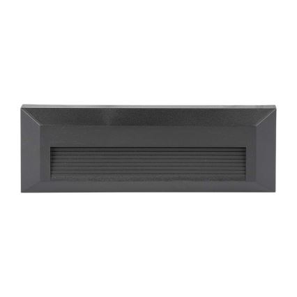 LED trappbelysning för utomhusbruk LED/3W/230V IP65 4000K svart