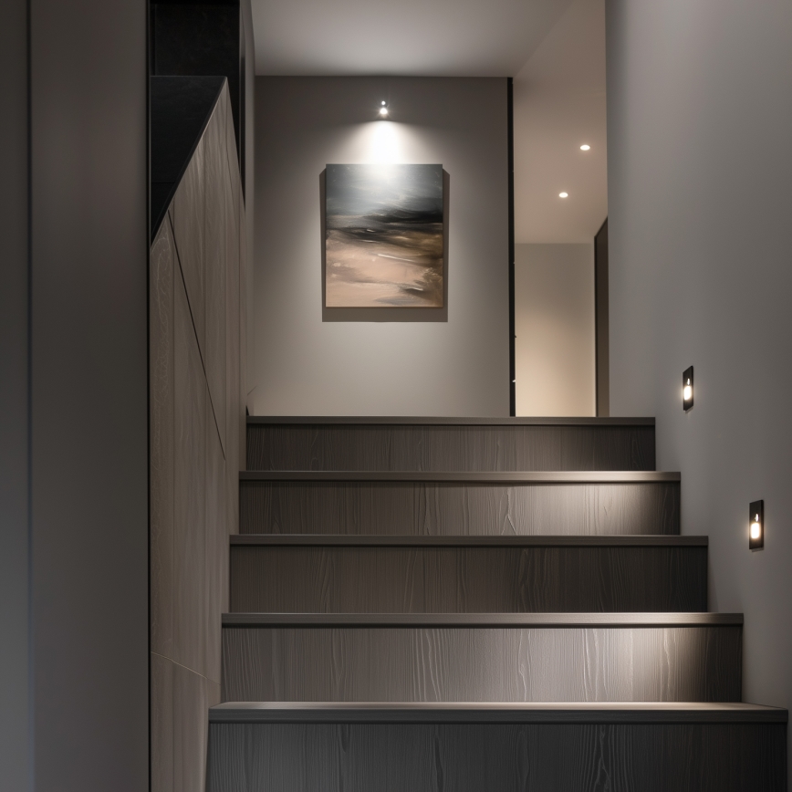 LED trappbelysning med en motion sensor LED/1,5W/230V 3000K/4000K/6500K