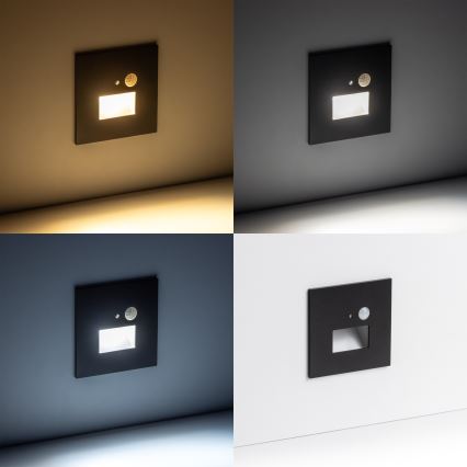 LED trappbelysning med en motion sensor LED/1,5W/230V 3000K/4000K/6500K