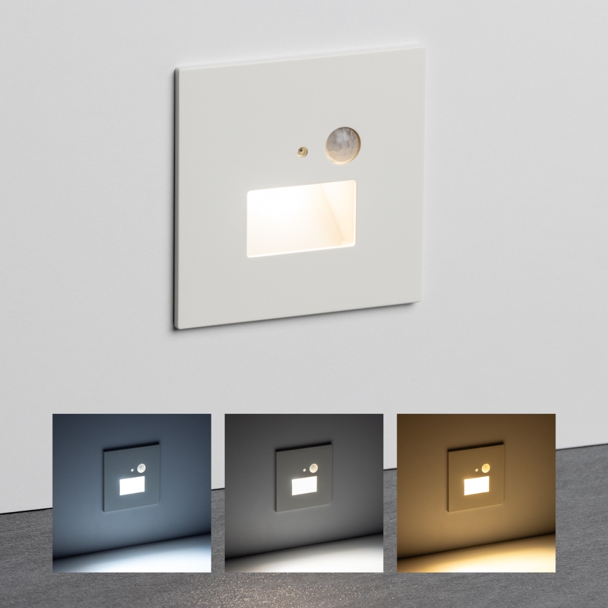 LED trappbelysning med rörelsedetektor LED/1,5W/230V 3000K/4000K/6500K
