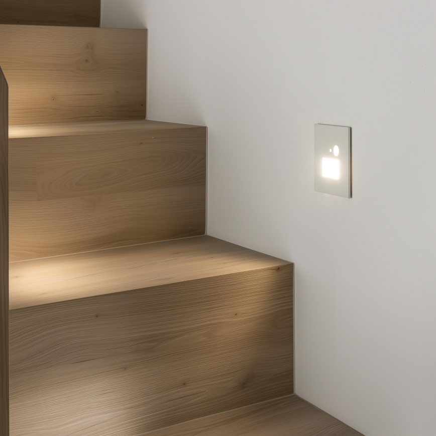 LED trappbelysning med rörelsedetektor LED/1,5W/230V 3000K/4000K/6500K