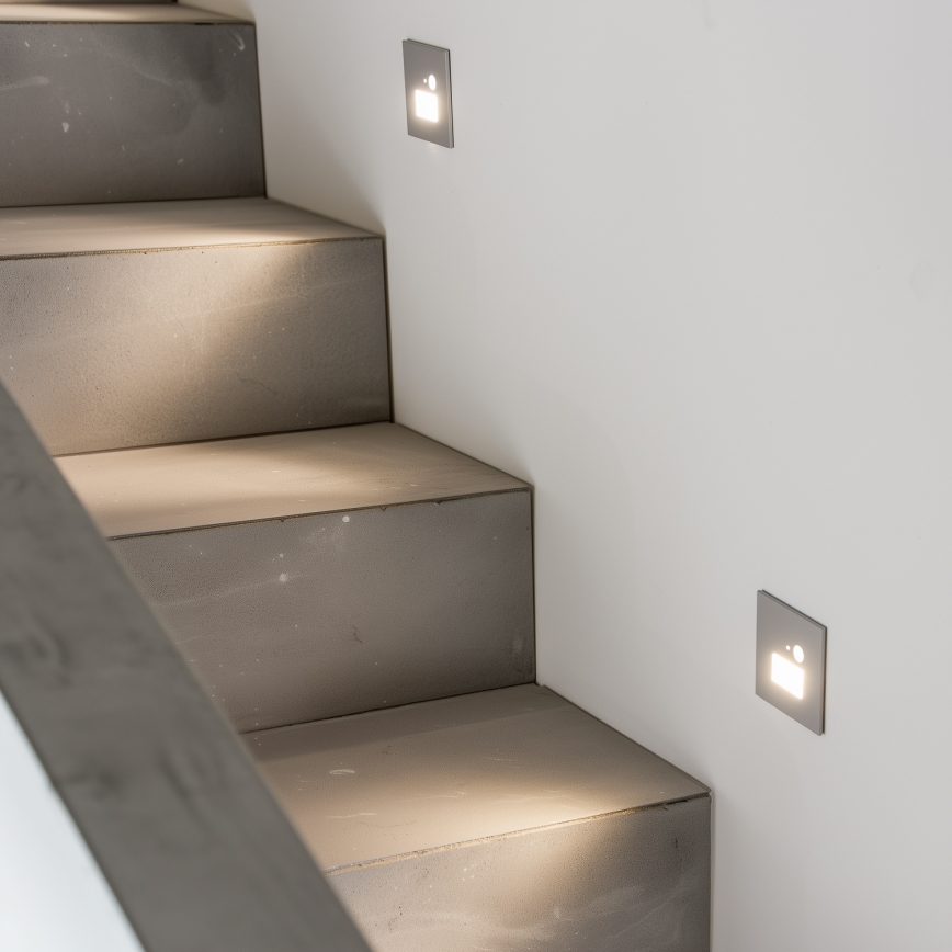 LED Trappbelysning med rörelsesensor LED/1,5W/230V 3000K/4000K/6500K