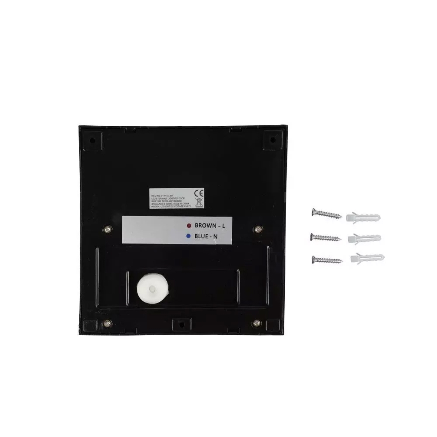 LED Trappljus 1xLED/3W/230V 4000K IP65
