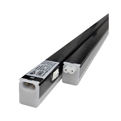 LED underbyggnadsarmatur TUBE LED/18W/230V 120 cm svart