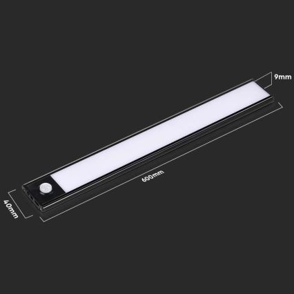 LED underskåpsbelysning för kök with a sensor LED/2,5W/5V 4000K