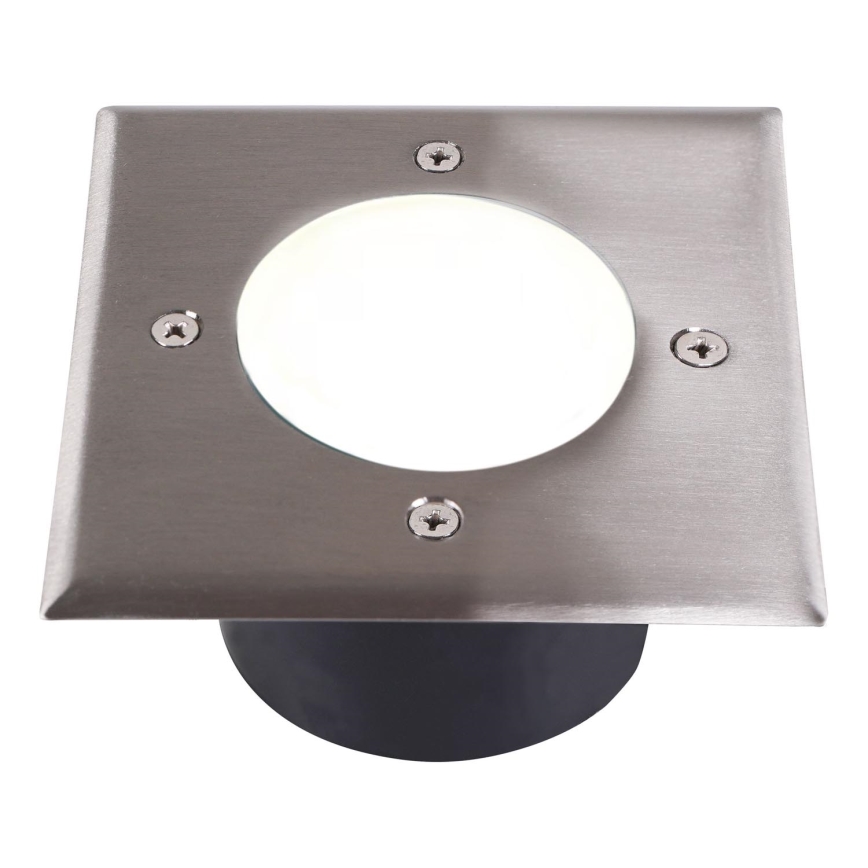 LED uppfartsbelysning MIVO LED/3W/230V 12x12 cm IP67 matt krom