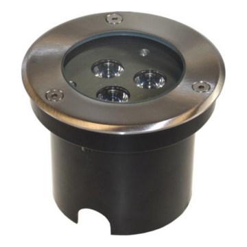 LED uppfartslampa för utomhusbruk SIBAR 3xLED/1W/230V IP67 4000K
