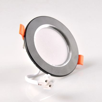 LED upphängd takbelysning ZOE LED/4,8W/230V svart