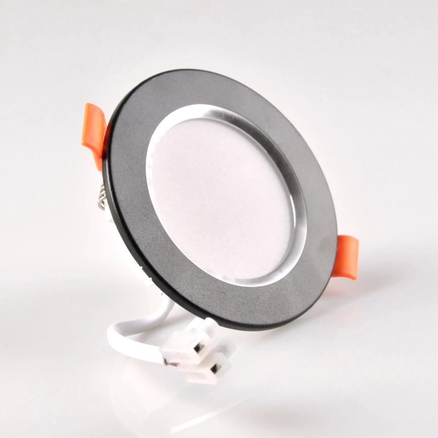 LED upphängd takbelysning ZOE LED/4,8W/230V svart