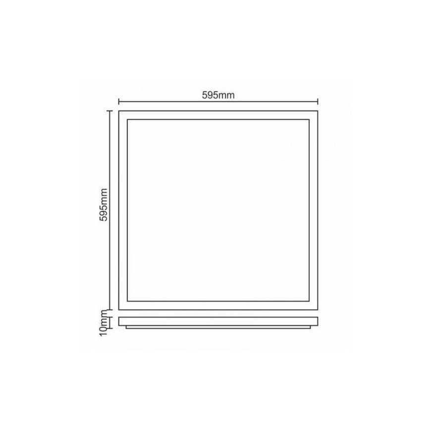 LED upphängd takpanel LED/40W/230V 4500K