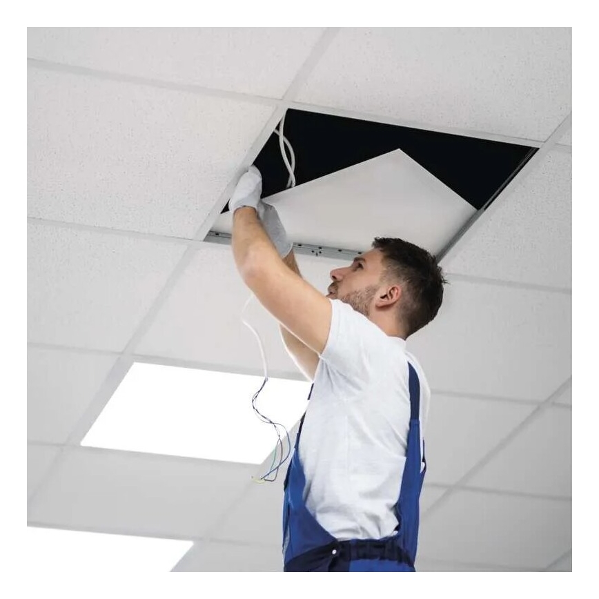 LED upphängd takpanel PROXO LED/33W/230V 4000K 60x60 cm vit