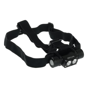 LED Uppladdningsbar aluminium pannlampa LED/2600 mAh IP66