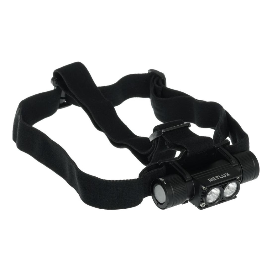 LED Uppladdningsbar aluminium pannlampa LED/2600 mAh IP66