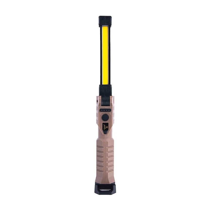 LED Ljusreglerad rechargeable fungerar flashlight med strömbanksfunktion LED/4W/5V IPX4 600 lm 2000mAh
