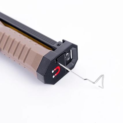 LED Ljusreglerad rechargeable fungerar flashlight med strömbanksfunktion LED/4W/5V IPX4 600 lm 2000mAh