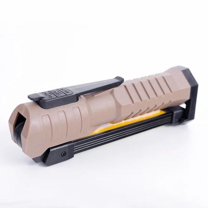 LED Ljusreglerad rechargeable fungerar flashlight med strömbanksfunktion LED/4W/5V IPX4 600 lm 2000mAh