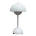 LED uppladdningsbar beröringsstyrd bordslampa COSTA LED/3W/5V 2400 mAh 3000-6000K vit
