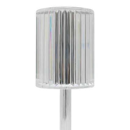 LED uppladdningsbar beröringsstyrd bordslampa SIMPLE LED/1W/5V 2400 mAh 3000-6000K genomskinlig