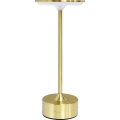 LED uppladdningsbar bordslampa med touchkontroll TAVOLO LED/2,5W/5V 2400 mAh 3000-6000K guldfärgad