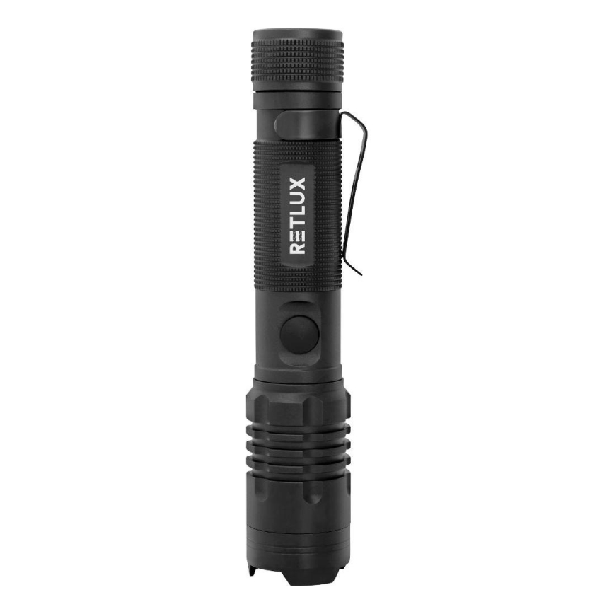 LED Uppladdningsbar ficklampa i aluminium med strömbanksfunktion LED/2000 mAh 1000 lm IP22