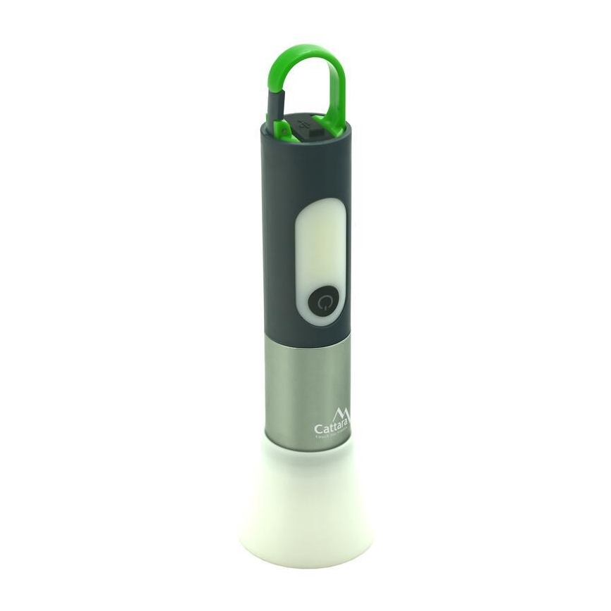 LED uppladdningsbar ficklampa LED/10W/3,7V 750 lm 10h