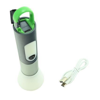LED uppladdningsbar ficklampa LED/10W/3,7V 750 lm 10h