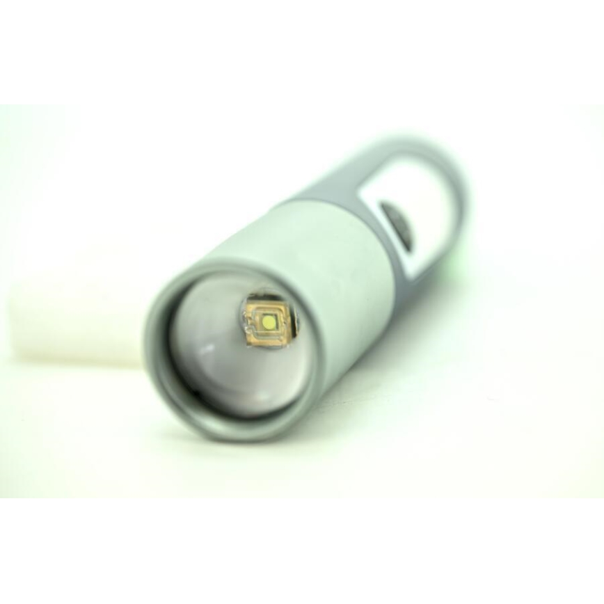 LED uppladdningsbar ficklampa LED/10W/3,7V 750 lm 10h