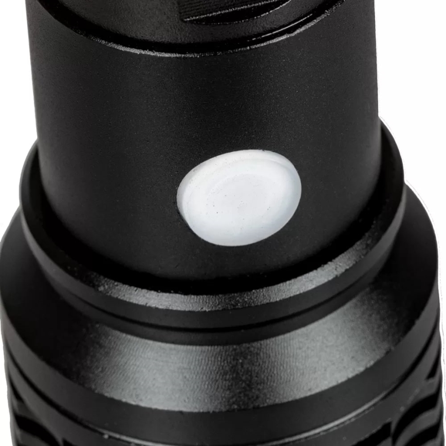 LED uppladdningsbar ficklampa LED/10W/5V IPX4 800 glansig 1200 mAh