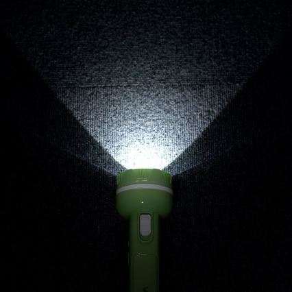 LED uppladdningsbar ficklampa LED/1W/230V 330 glansig 1000 mAh